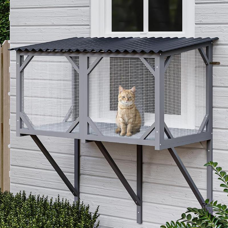 Transform Your Cat's World with the LEMBRI Cat Window Box! šš¾ Ideal for Sunbathing, Napping, and Scenic Views!