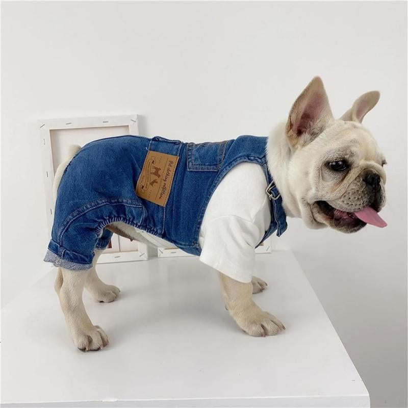Stylish & Snug Pet Overalls for Dachshunds & French Bulldogs - The Ultimate Halloween Costume! πΎπ