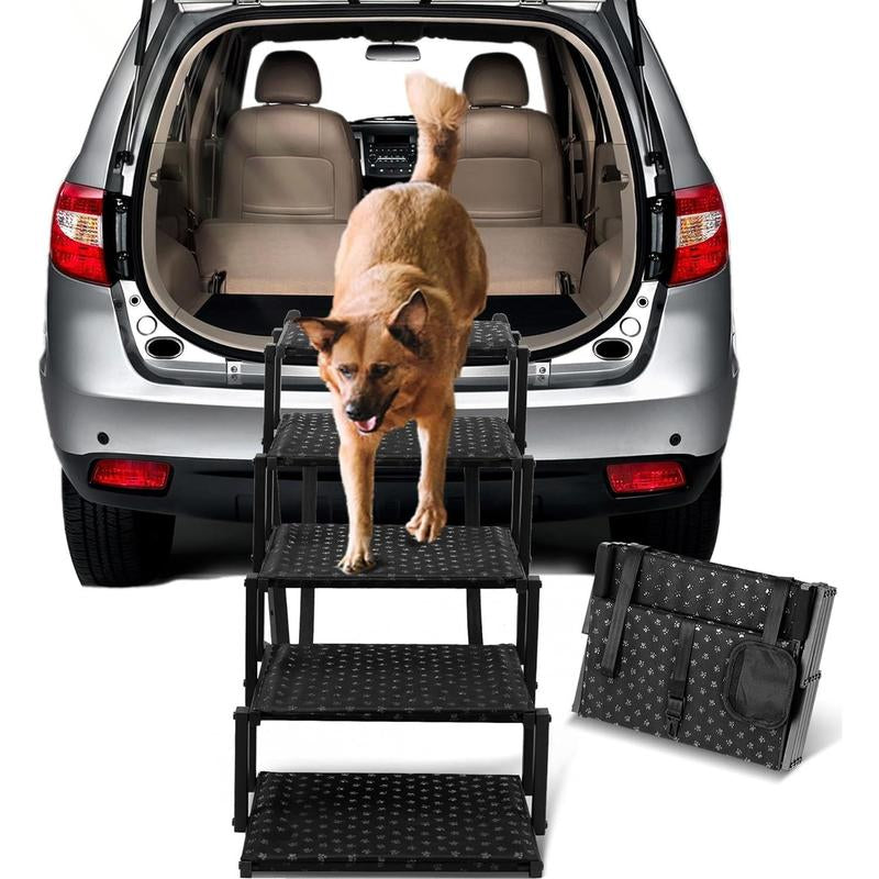 Transform Your Dog's Travel Experience with Niubya's Lightweight Portable Ramps! Perfect for Cars, SUVs, and Trucks! 🐶🚗✨ #DogLovers #PetSafety