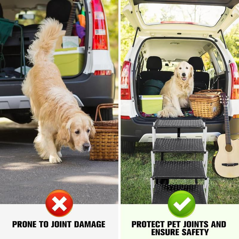 Transform Your Dog's Travel Experience with Niubya's Lightweight Portable Ramps! Perfect for Cars, SUVs, and Trucks! 🐶🚗✨ #DogLovers #PetSafety