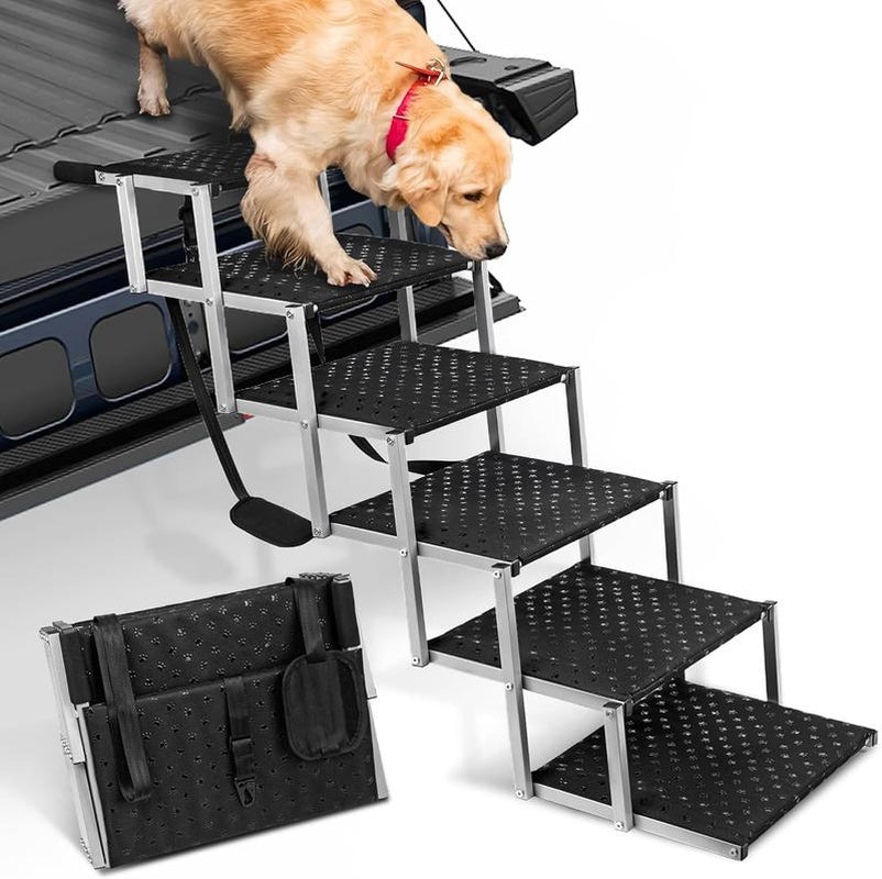 Transform Your Dog's Travel Experience with Niubya's Lightweight Portable Ramps! Perfect for Cars, SUVs, and Trucks! 🐶🚗✨ #DogLovers #PetSafety
