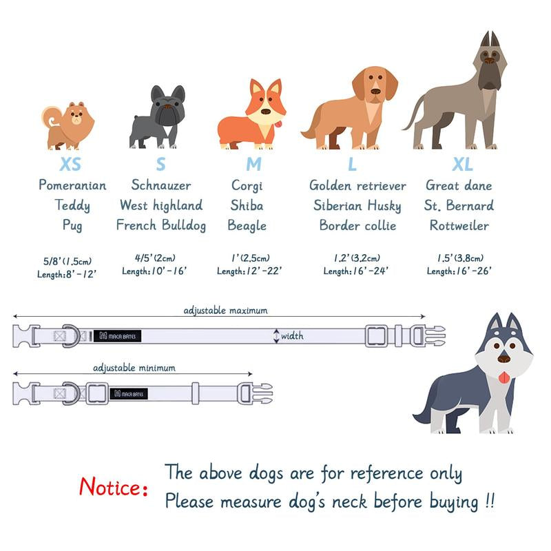 Get Spook-tacular this Halloween with the Maca Bates Adjustable Dog Collar! 🎃👻 Stylish Bowtie & Perfect for Pups of All Sizes! 🐾✨