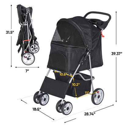 Adventure Awaits: The Segawe Foldable Dog Stroller for Ultimate Pet Travel! 🐾🚶‍♂️ #PetTravel #DogLovers