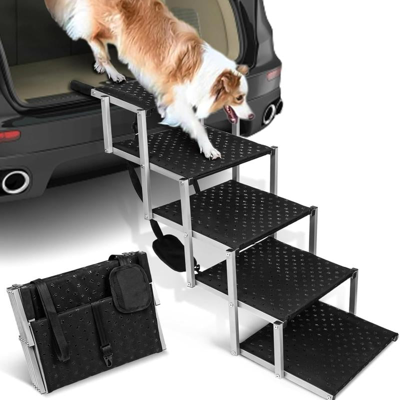 Transform Your Dog's Travel Experience with Niubya's Lightweight Portable Ramps! Perfect for Cars, SUVs, and Trucks! 🐶🚗✨ #DogLovers #PetSafety