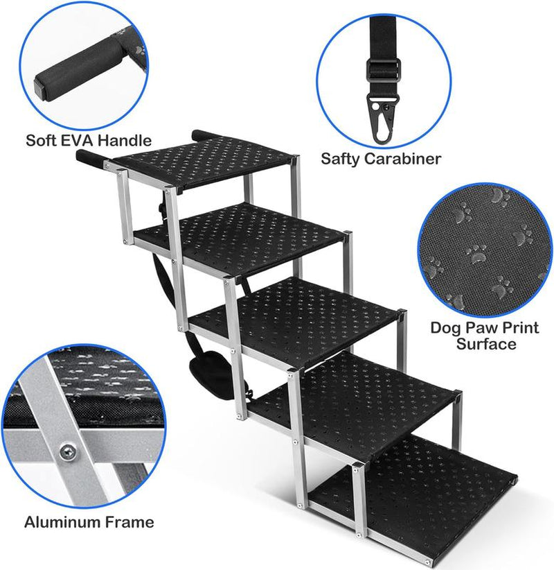 Transform Your Dog's Travel Experience with Niubya's Lightweight Portable Ramps! Perfect for Cars, SUVs, and Trucks! 🐶🚗✨ #DogLovers #PetSafety