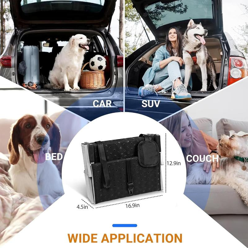 Transform Your Dog's Travel Experience with Niubya's Lightweight Portable Ramps! Perfect for Cars, SUVs, and Trucks! 🐶🚗✨ #DogLovers #PetSafety