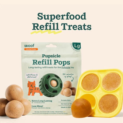 Unleash Joy with the Pupsicle Starter Pack: The Ultimate Dog Toy, DIY Treat Tray, and Flavorful Refill Pops for Unstoppable Fun! 🐾🍦